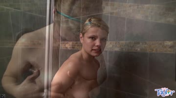 Little Taylor gets wet and Masturbating