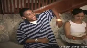 Naughty college slut is watched getting fucked