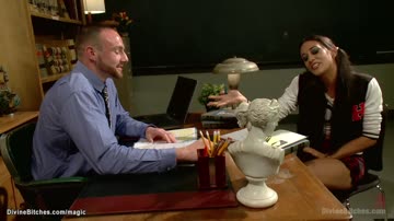 College teen cuckold professor