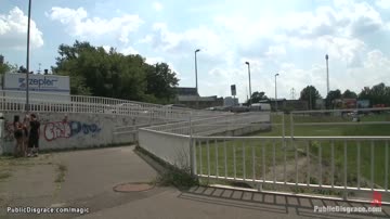 British slut public bdsm fucked