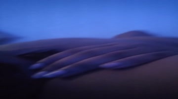 Playing with her pussy making her cum