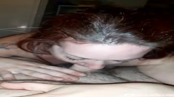 Horny Wife Sucks Husbands Big Dick And Deep Throats Him