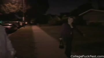 College girls next door fucked at mega orgy