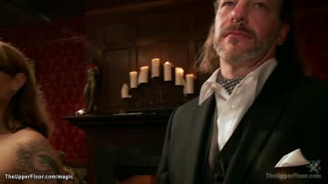 Four slaves getting bbc at party