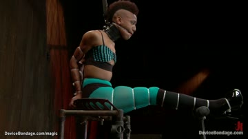 Sleek panther ebony Nikki Darling