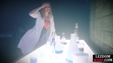 Lezdom queening her new bonded subject