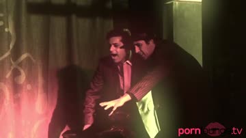 Horny witches riding dick in group sex