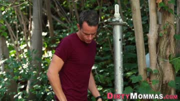 Milf and teen give head and ride big cock