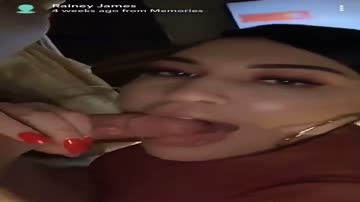 Rainey James - Cum in Mouth