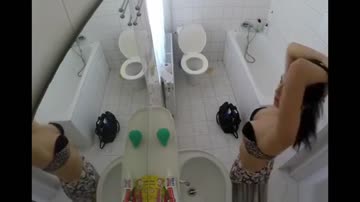 intimate spy video of a beautiful stepsister