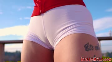 Busty tattooed milf gets fucked