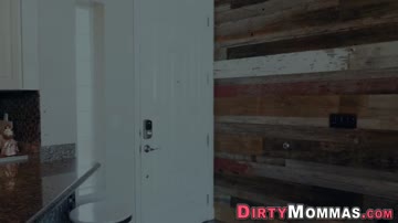 Titfucking milf and teen in hardcore threeway