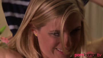 Busty blonde gets oral and rides