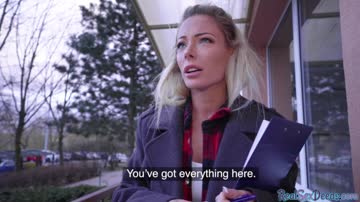 Pulled aussie babe publicly pickedup before outdoor blowjob