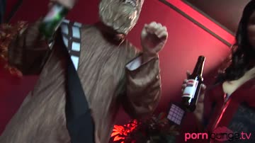 Busty babes in a galaxy far far away