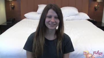 shy HAILEY unused to nudity let alone porn.