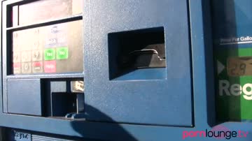 Latina fucked on car gets cum sprayed over