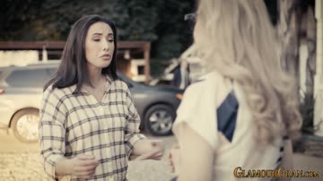 Busty older woman gets banged and spermed