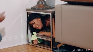 woman caught and fucked