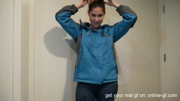 Your girlfirend undress herself for you