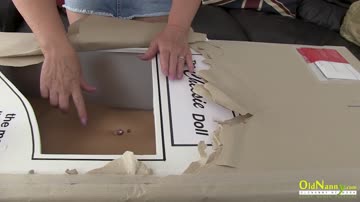 OldNannY Mature and Busty Lesbian Masturbation