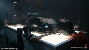 Ebony in latex bound and vibrated