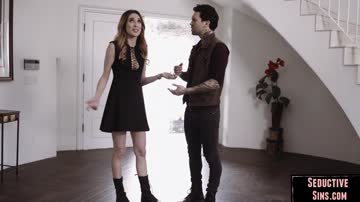 Babe sucks cheating rockstars cock before sex