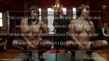 Asian sluts compete for Alpha slave