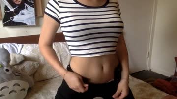 Lovely Petite Teen dildoing herself
