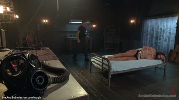 Big ass brunette rough bdsm banged