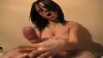 French Girl Gives Epic Handjob