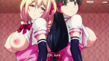 Horny girls fucking a teen boy | Uncensored Hentai