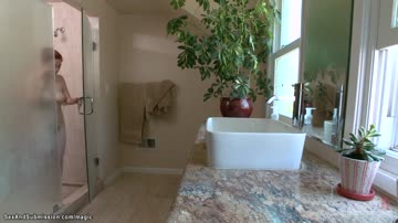 Dude ties and fucks redhead stepsister