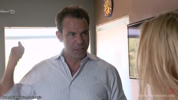 Stepdad fucking brunette in bdsm