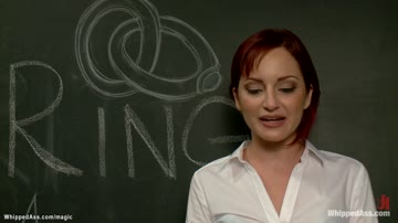 Pre med student bound and whipped