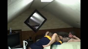 spying my mom in the attic with a BBC