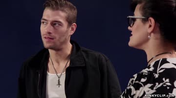 Stepmom disciplines little blonde teen