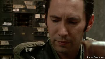 Gagged bound brunette rough fucked