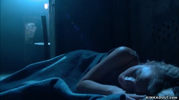 Picked up blonde anal fucked in bondage