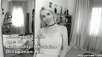 Julia Rain deep ANAL sex with Rocco Siffredi