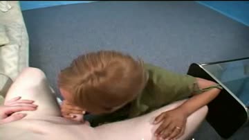 cute bitch sucking cock