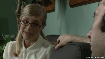 Auto body shop owner bangs blonde