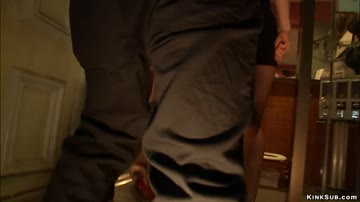 Hot slut anal fucked in public shop