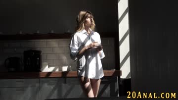 Erotic babe gets butt fucked