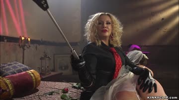 Mistress makes man bride sucking dick