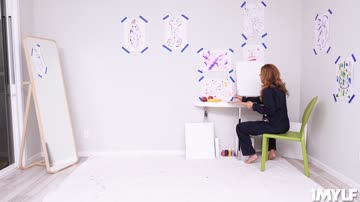 Painter India gets horny with her naked model Johnny