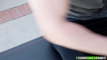 Stud licks Kandi Quinns petite pussy and she slobbs his cock