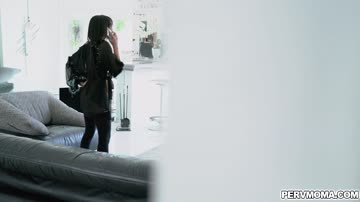 Stepmom showing and seducing her stepson with her hot mif body