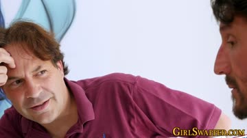 Doggystyled stepdaughter teens in fourway