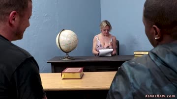 Huge tits MILF professor dp banged